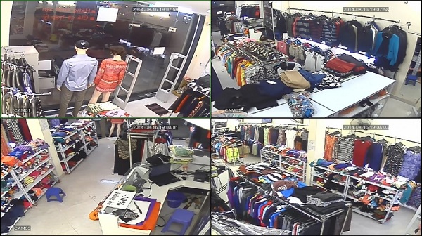 lắp camera cho shop thời trang