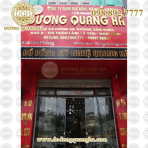 bộ đồ thờ bằng đồng