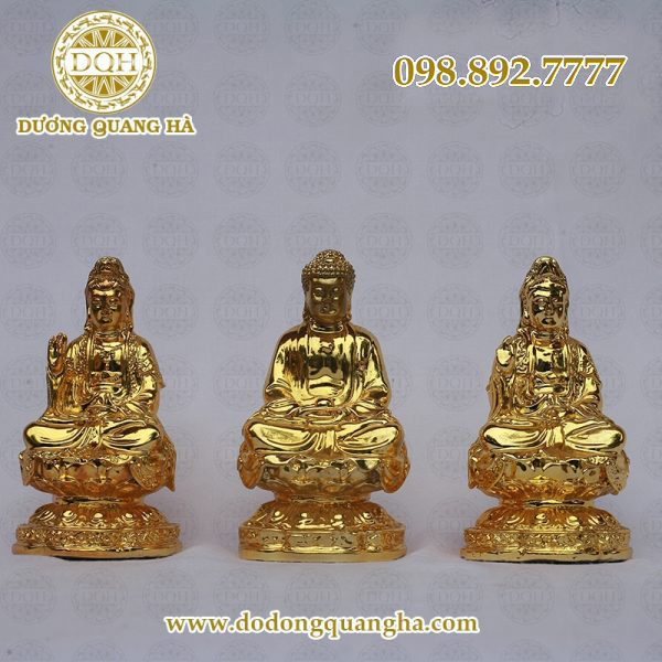 Thờ cúng tượng Phật bằng đồng cỡ nhỏ giúp tâm trí con người hướng về cái thiện