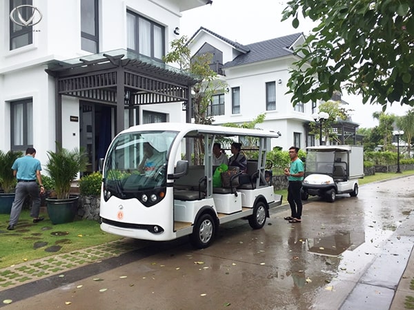 Ứng dụng linh hoạt của dòng xe điện chở hàng thùng kín VN Electric Car