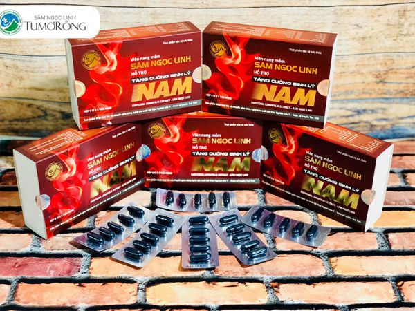Viên nang mềm sâm Ngọc Linh - Trợ thủ đắc lực của nam giới