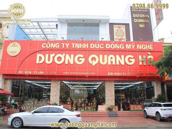 Địa chỉ uy tín về đồ đồng - Đúc đồng Dương Quang Hòa