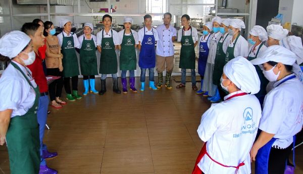 Suất ăn công nghiệp An Quý tại Mê Linh - Mang lại giá trị cuộc sống