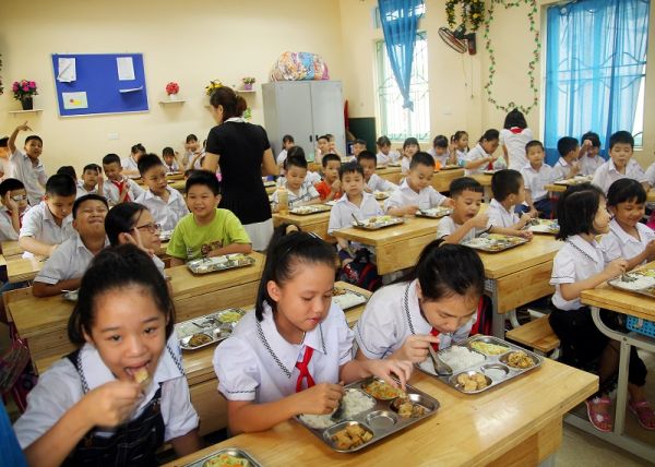 Suất ăn công nghiệp An Quý tại Mê Linh - Mang lại giá trị cuộc sống