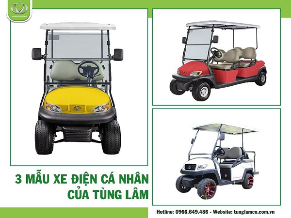 Những mẫu xe điện cá nhân Tùng Lâm được ưa chuộng