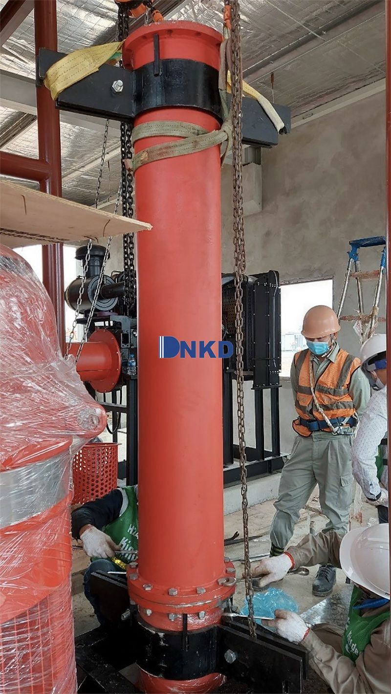 Máy bơm turbine trục đứng VTD