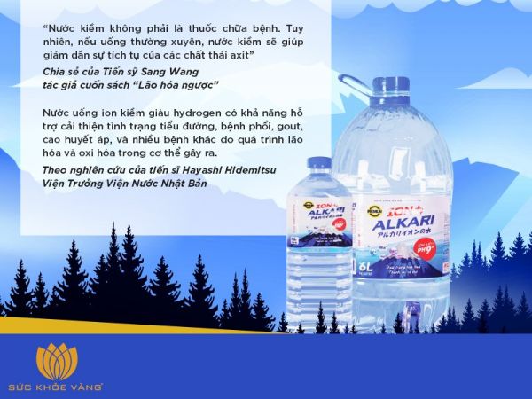 nước uống ion kiềm