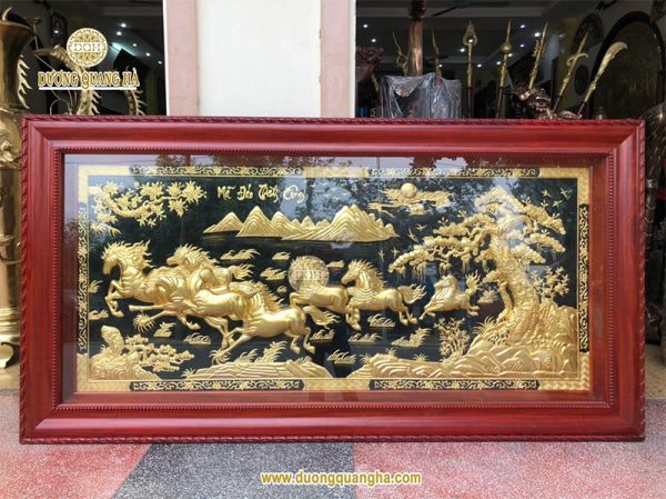 tượng đồng dát vàng mạ vàng 