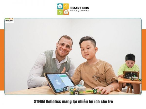 Tại sao nên cho trẻ học STEAM Robotics từ nhỏ?