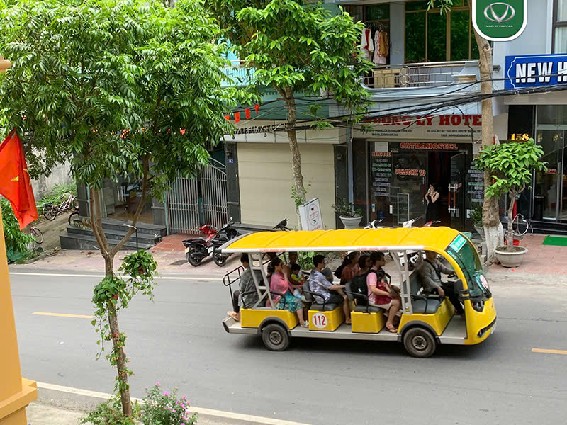 Xe điện du lịch - Góp phần phát triển du lịch Việt Nam