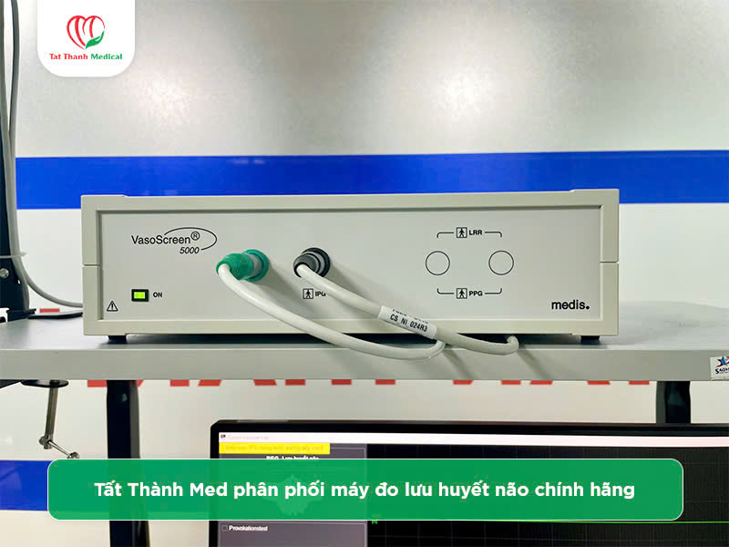 máy đo lưu huyết não VasoScreen 5000