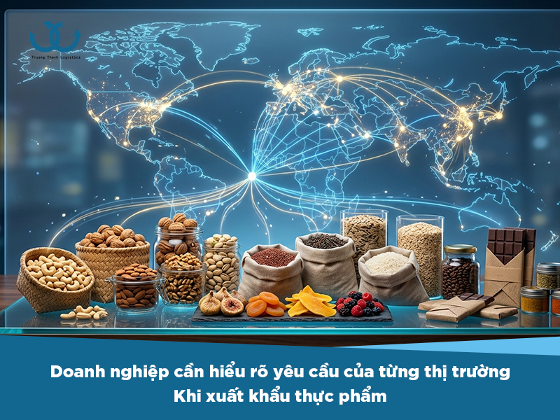 Những lỗi thường gặp khi xuất khẩu hàng thực phẩm chế biến