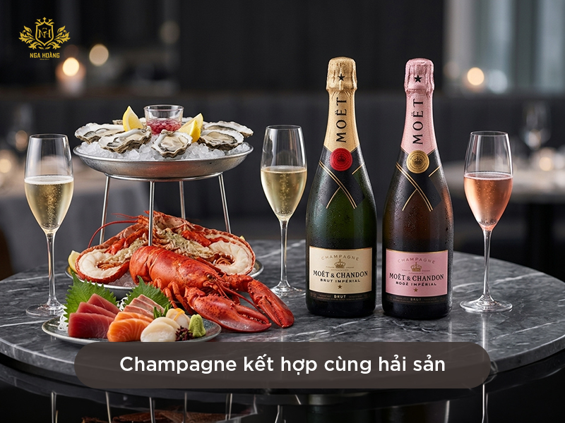 Ăn hải sản nên chọn rượu gì để “đúng bài”?