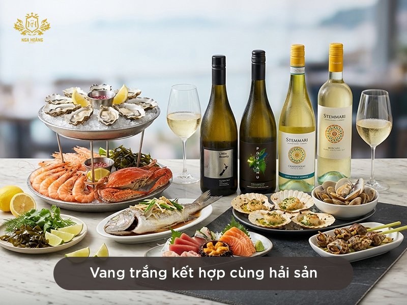 Ăn hải sản nên chọn rượu gì để “đúng bài”?