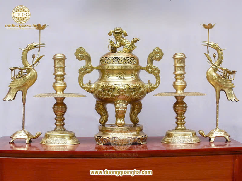 bộ đồ thờ ngũ sự