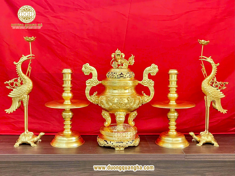 bộ đồ thờ ngũ sự