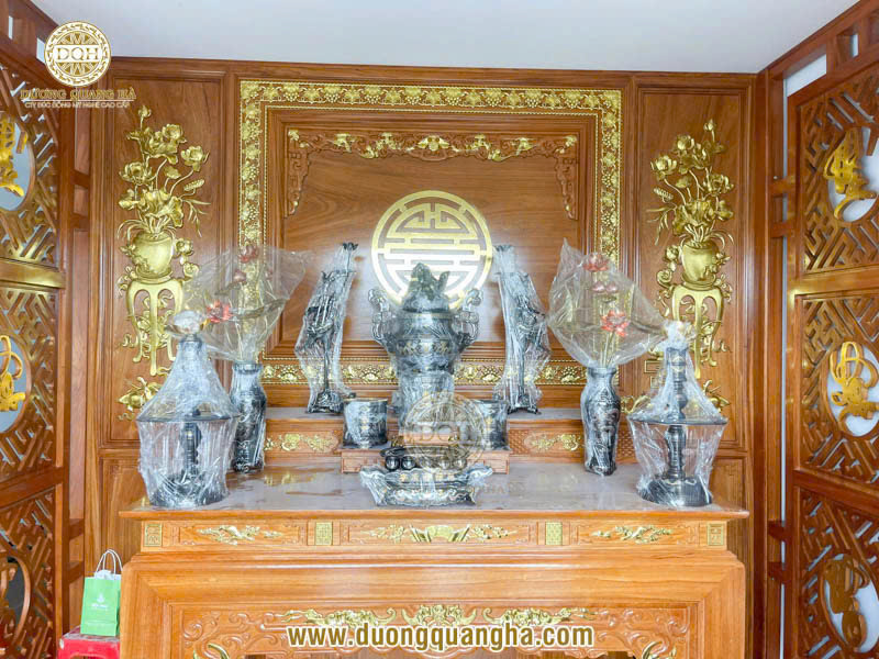bộ lư đồng bàn thờ 