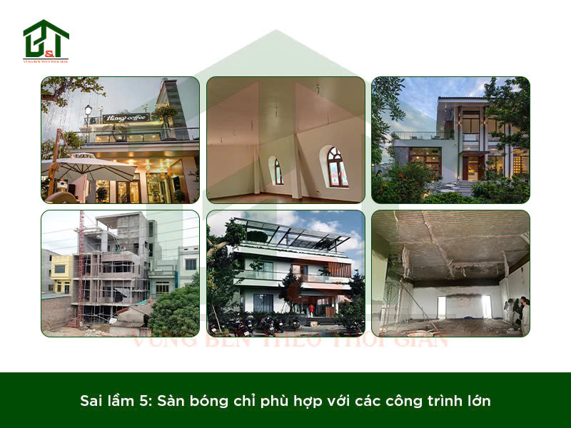 quan niệm sai về sàn bóng