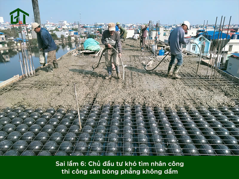 quan niệm sai về sàn bóng