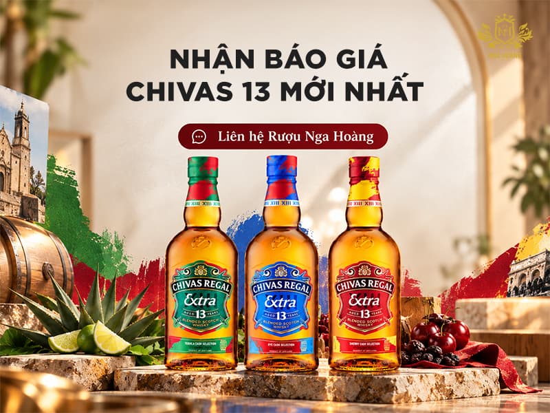 Giá Chivas 13 tháng 10/2026, so sánh các phiên bản