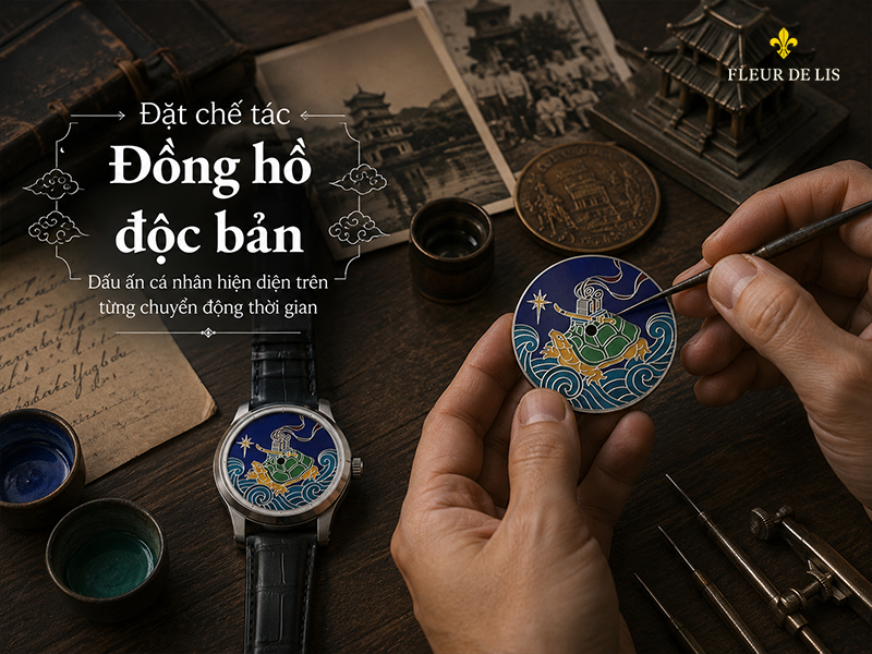 Đặt chế tác đồng hồ độc bản