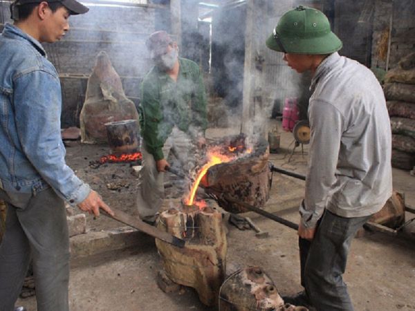 Làng nghề đúc đồng truyền thống - Bảo tồn văn hóa Việt Nam
