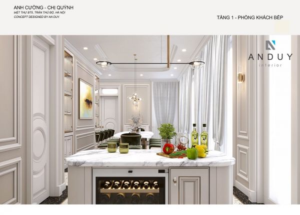 Chiêm ngưỡng không gian nội thất "đẹp từng centimet" khi kết hợp phong cách chiết trung - Luxury