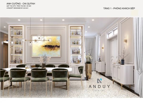 Chiêm ngưỡng không gian nội thất "đẹp từng centimet" khi kết hợp phong cách chiết trung - Luxury