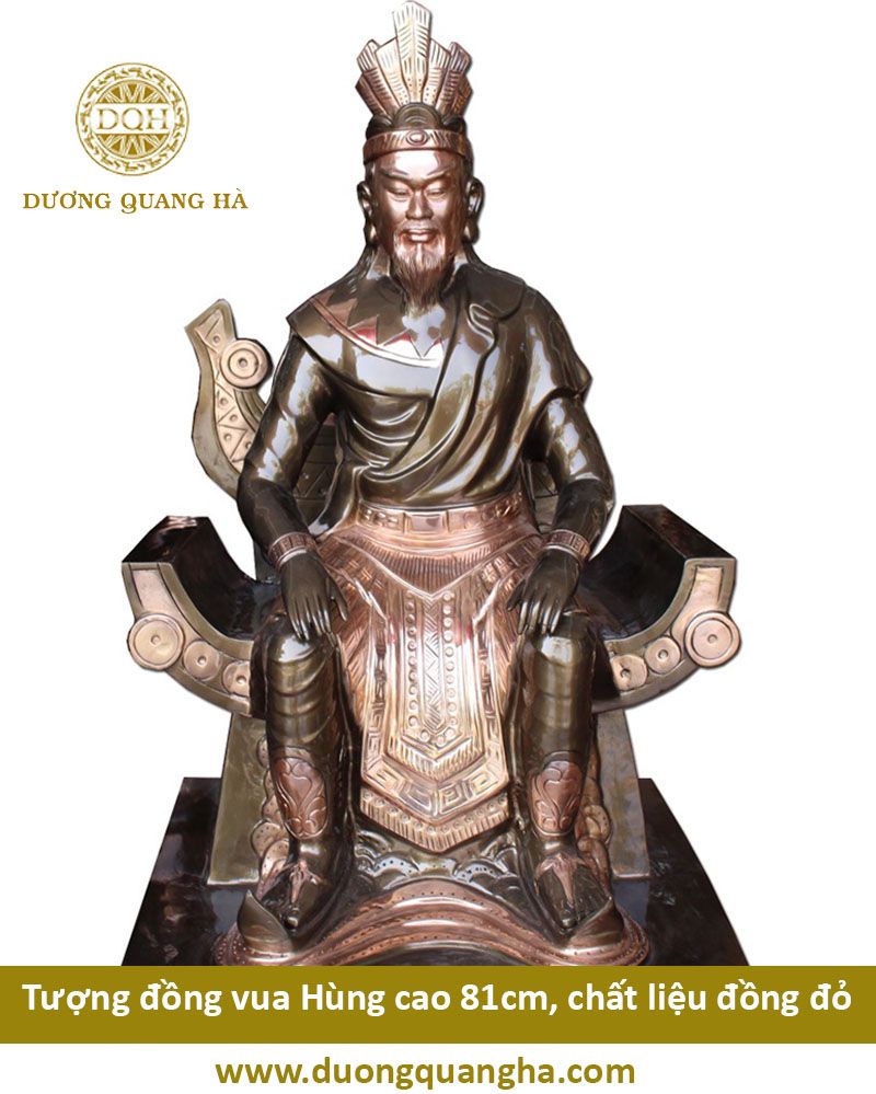 Tượng đồng vua Hùng 