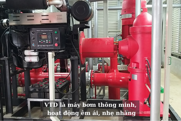 Máy bơm turbine trục đứng VTD