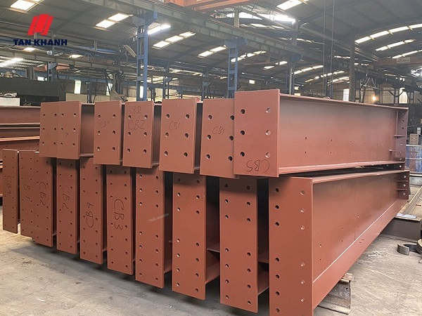 Gia công kết cấu thép nhà xưởng tại Thái Nguyên