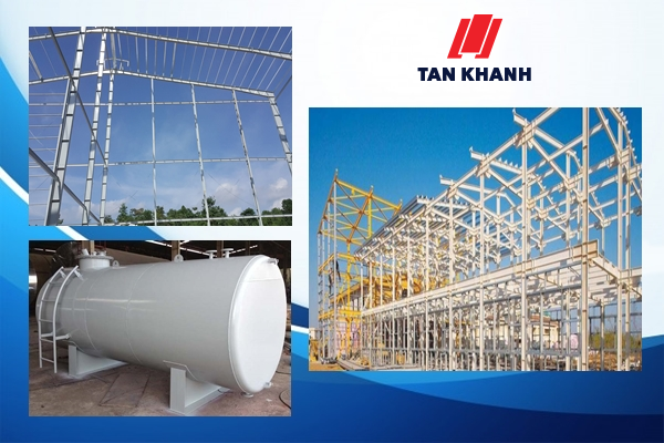 Gia công kết cấu thép nhà xưởng tại Thái Nguyên