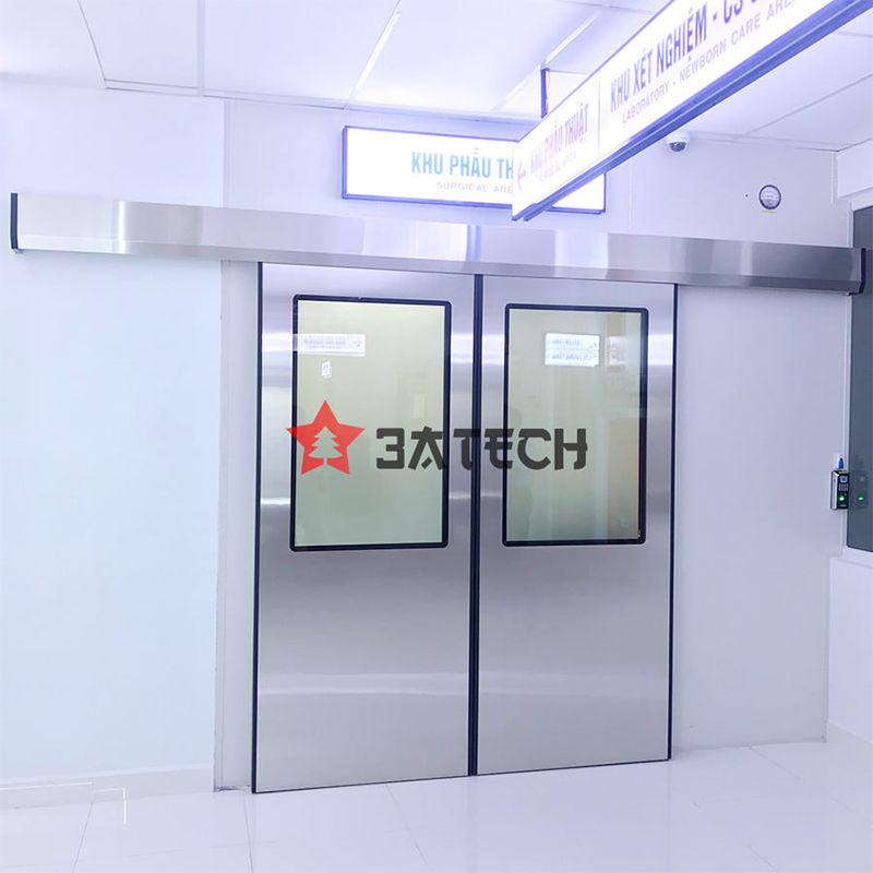 cửa chì bệnh viện 