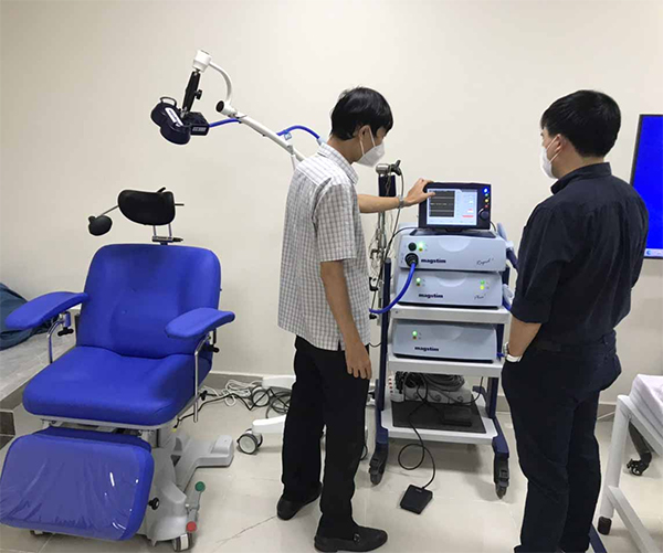 Máy kích từ xuyên sọ Magstim Rapid2 Plus 1