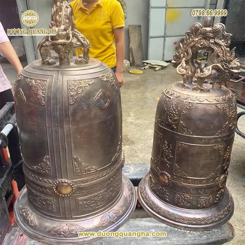Đúc chuông đồng 