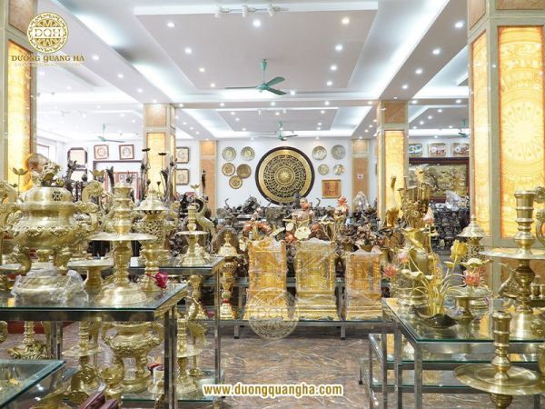 Đồ đồng mỹ nghệ cao cấp: Xu hướng mua sắm phổ biến hiện nay