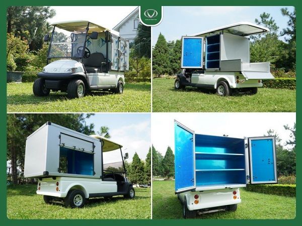 Xe điện chở hàng - Phương tiện được nhiều doanh nghiệp lựa chọn