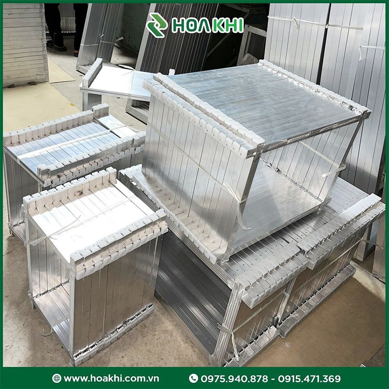 Sản xuất khung nhôm in lưới theo yêu cầu