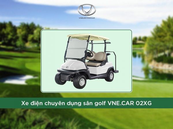 Xe điện sân golf VN Electric Car - dòng xe điện được nhiều chủ đầu tư lựa chọn