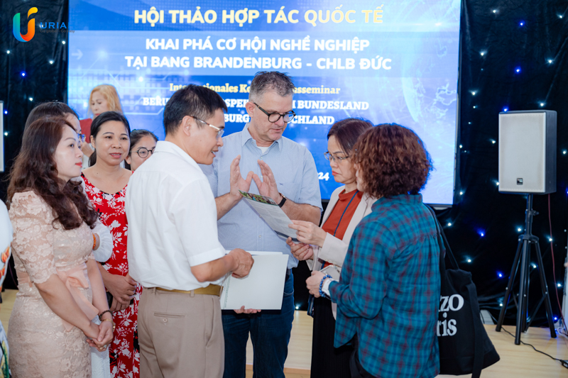 Uriah tổ chức thành công Hội thảo hợp tác quốc tế: Khai phá cơ hội nghề nghiệp tại Bang Brandenburg - CHLB Đức