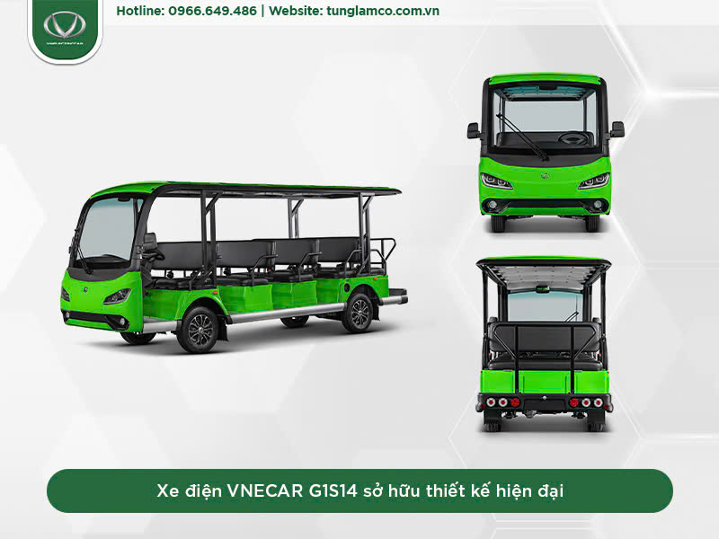 Mẫu xe điện du lịch 14 chỗ nào đang được ưa chuộng?