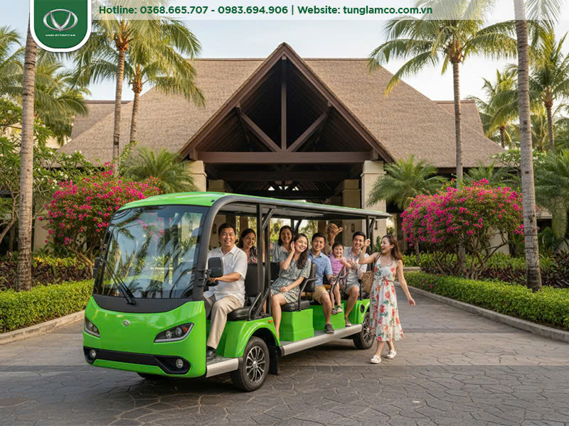 5 lý do resort nên nâng cấp xe điện du lịch trước mùa cao điểm