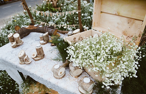 Mê mẩn trước những đóa hoa phong cách Rustic