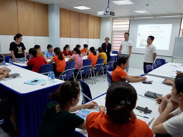 PMC Việt Nam phối hợp cùng Việt Pan Pacific Thanh Hóa triển khai các khóa đào tạo Quản lý sản xuất dành cho quản lý cấp sở