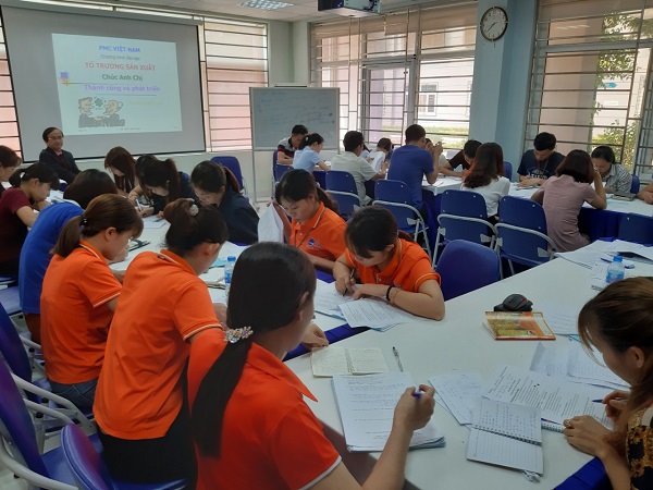 PMC Việt Nam phối hợp cùng Việt Pan Pacific Thanh Hóa triển khai các khóa đào tạo Quản lý sản xuất dành cho quản lý cấp sở