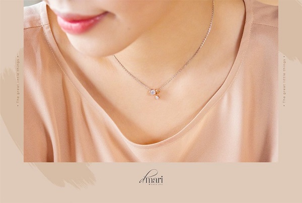 Tinh tế, dịu dàng hơn với những mẫu dây chuyền tại DMari