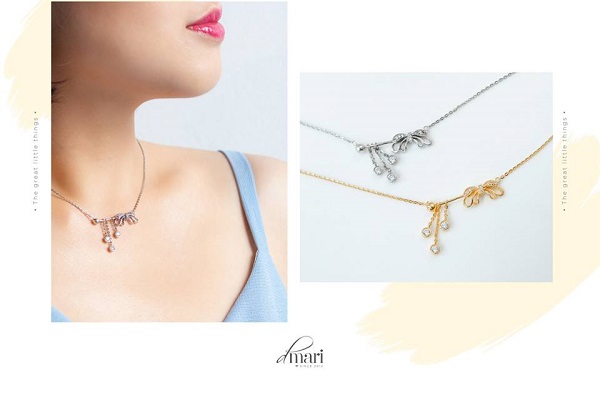 Tinh tế, dịu dàng hơn với những mẫu dây chuyền tại DMari