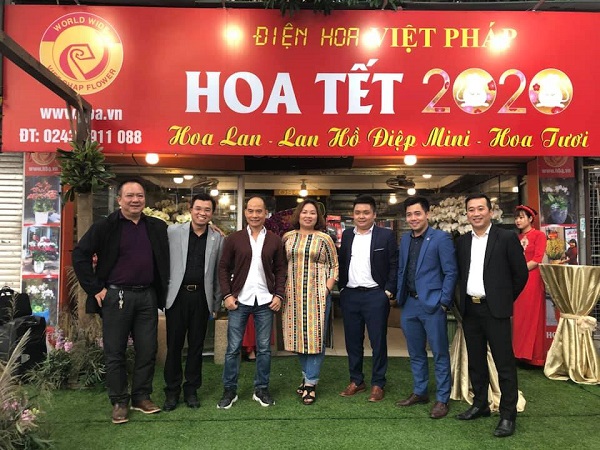 Chính thức khai trương cửa hàng Hoa Việt Pháp tại Trung Tự - Đống Đa