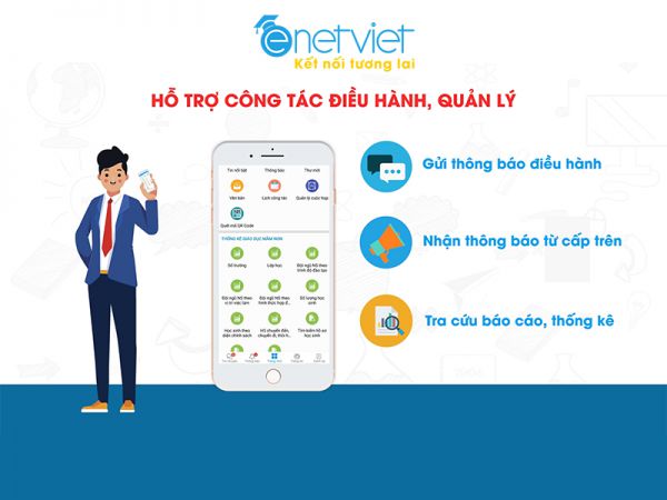Tìm hiểu những lợi ích của ứng dụng kết nối giáo dục eNetViet