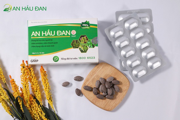 trị amidan an hầu đan